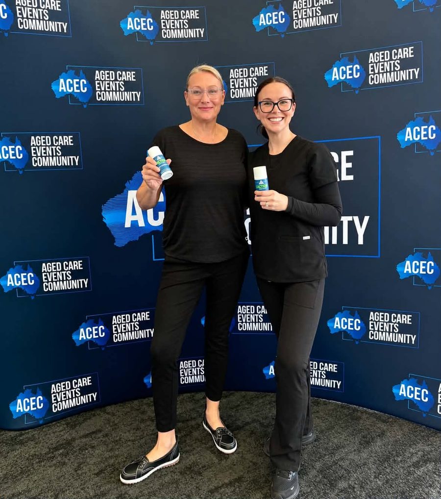 Carla and Sara at the Mandurah Community Aged Care Expo